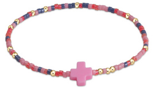 egirl Hope Unwritten Signature Cross Bracelet-You're Gum-Believable