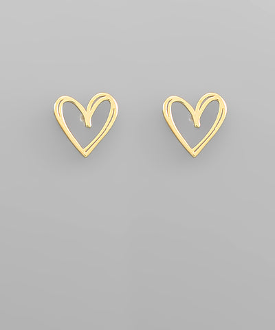 Heart Stud