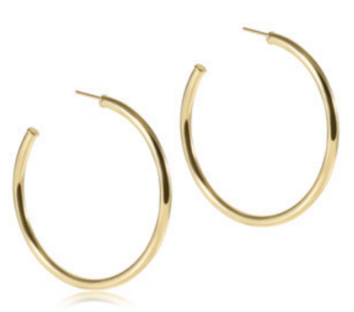 Round Gold 2" Hoop -3 mm