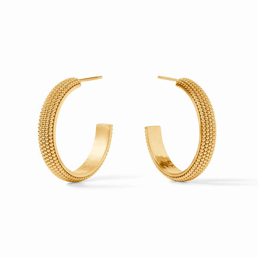Beadedj Eternity Hoop Gold