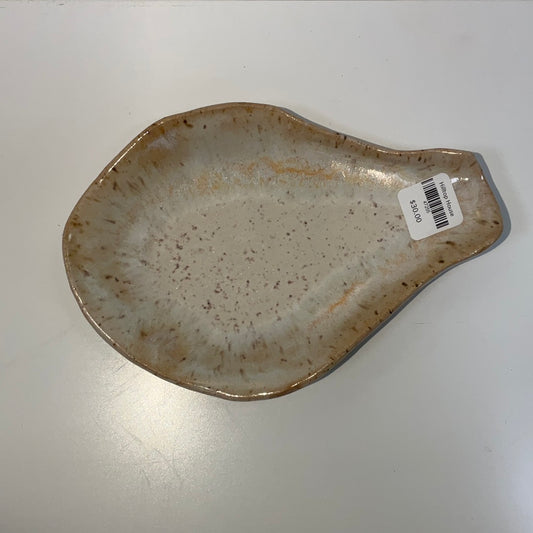Oval Spoon Rest- Dogwood