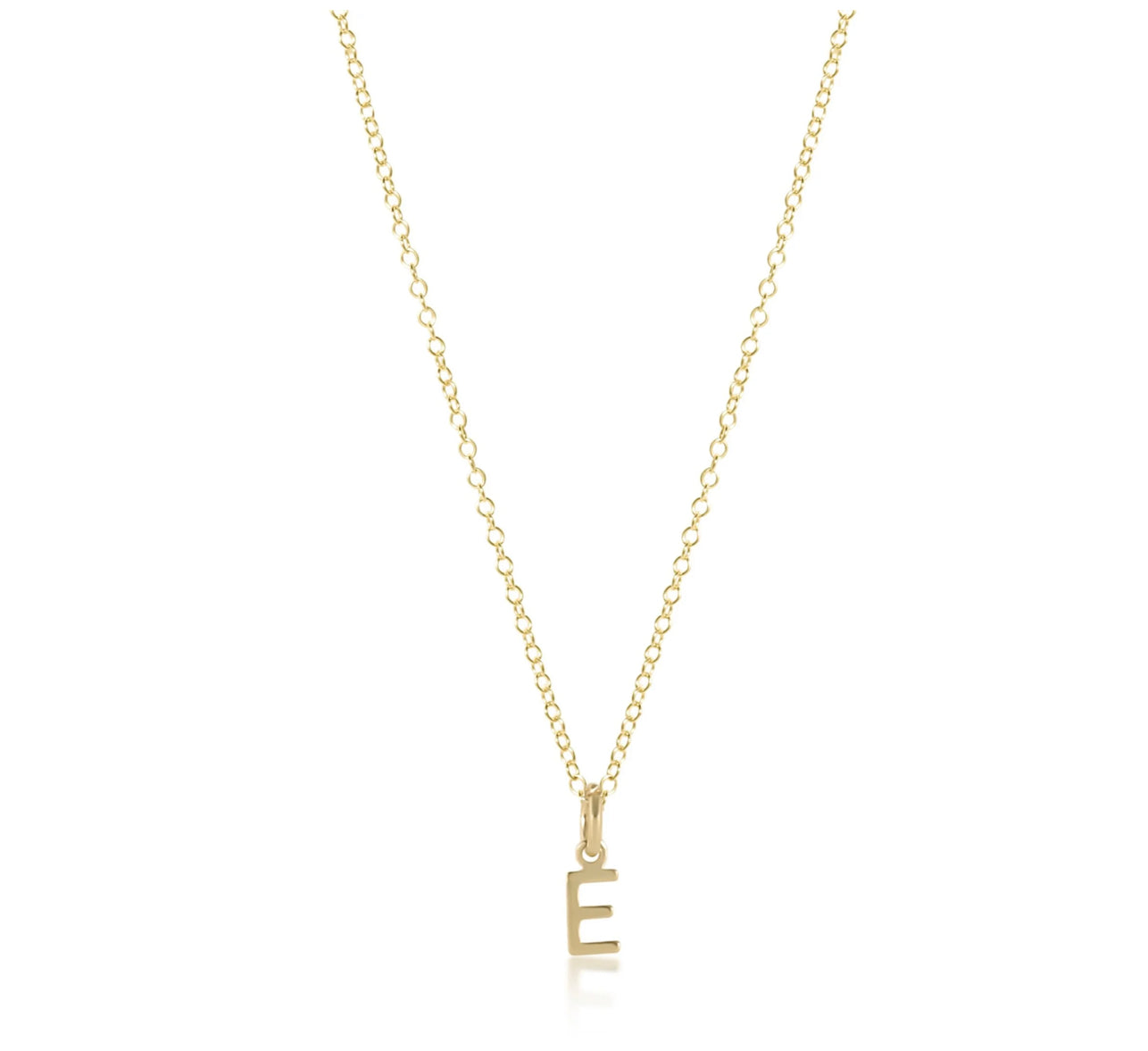 "16" Gold Charm Necklace H