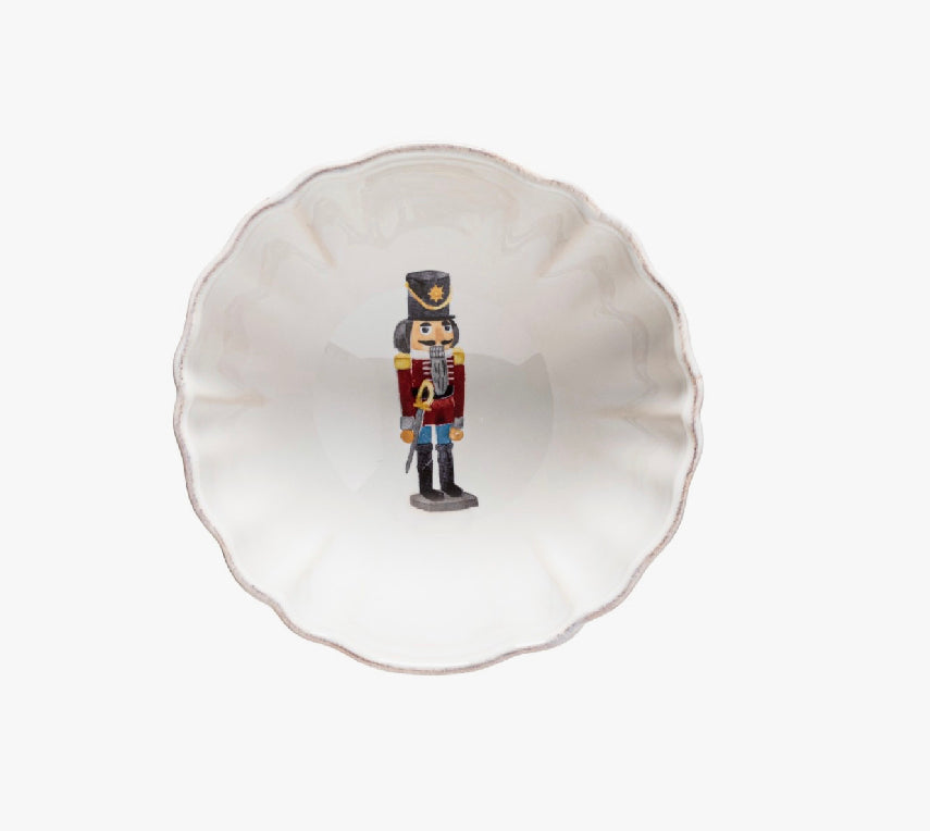 The Nutcracker White Soup/Cereal Bowl