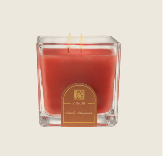 Pomelo Pomegranate - Cube Glass Candle
