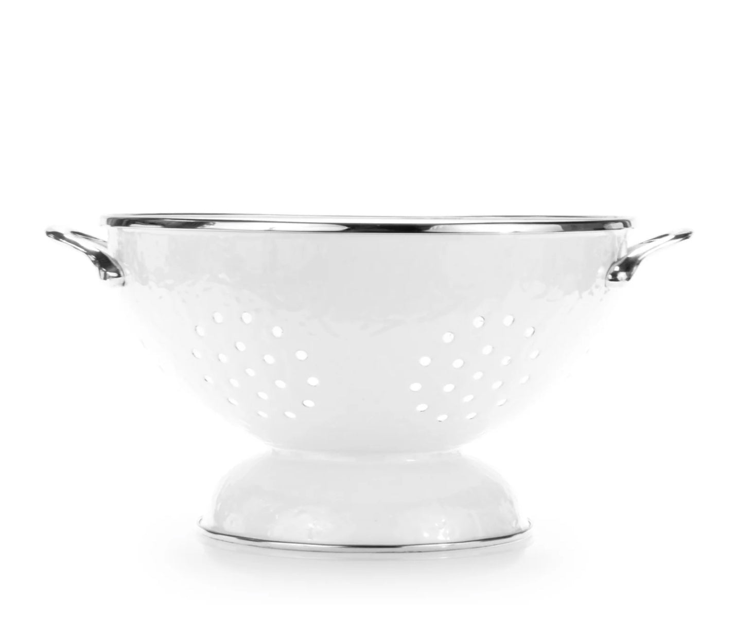 White Large Colander