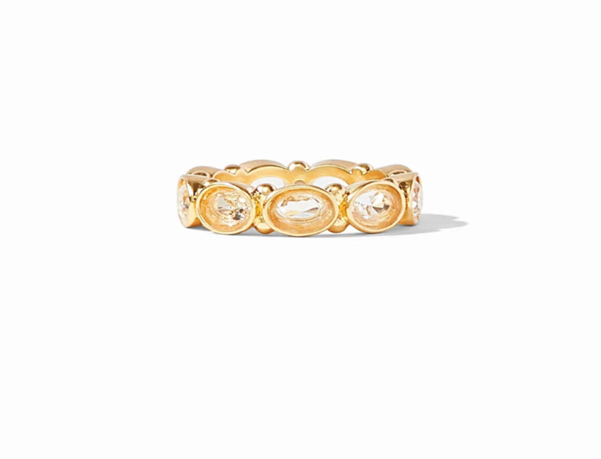 Mykonos Ring-Clear Crystal-8