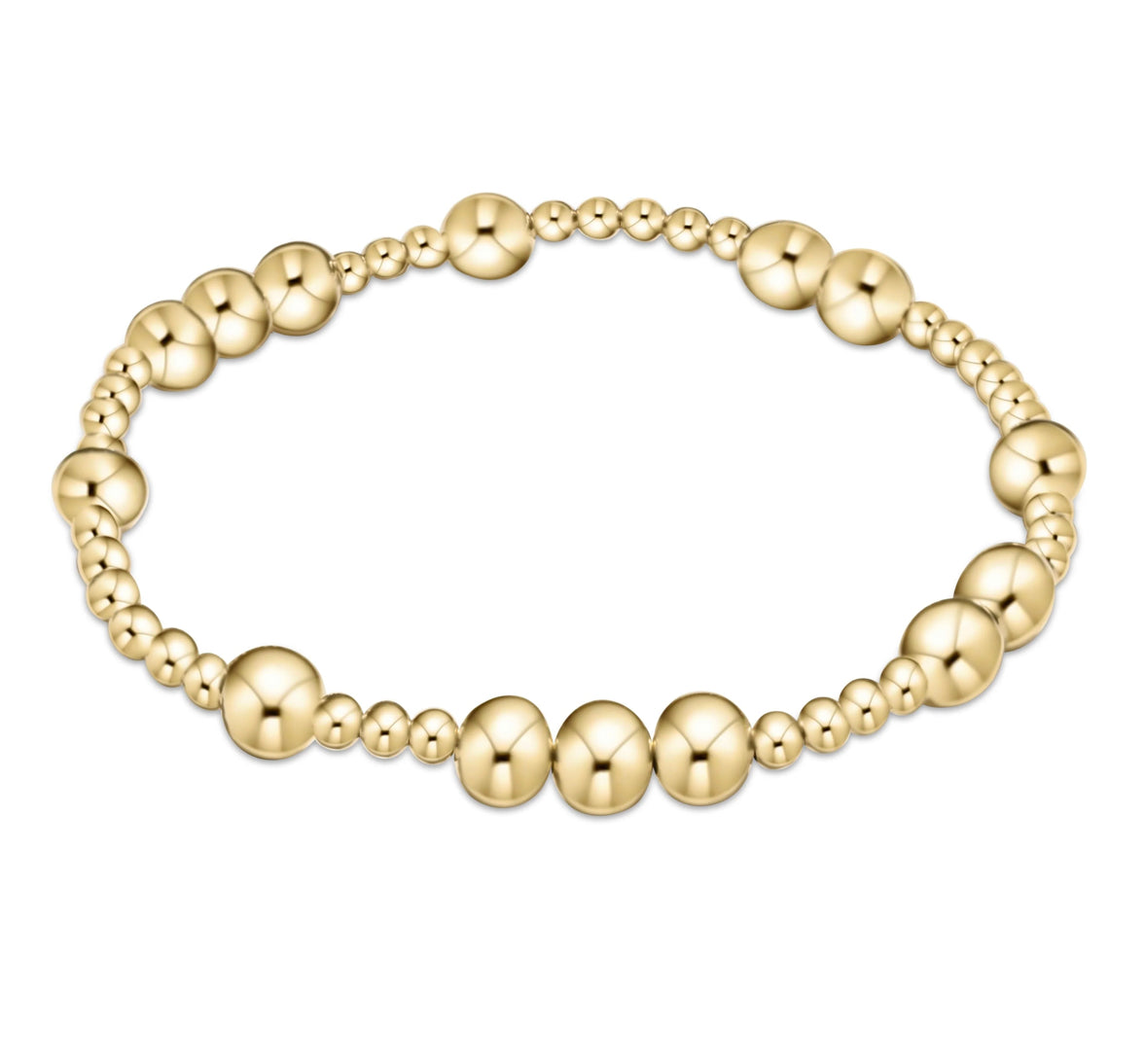 Hope Unwritten 6mm Bead Bracelet - Extends
