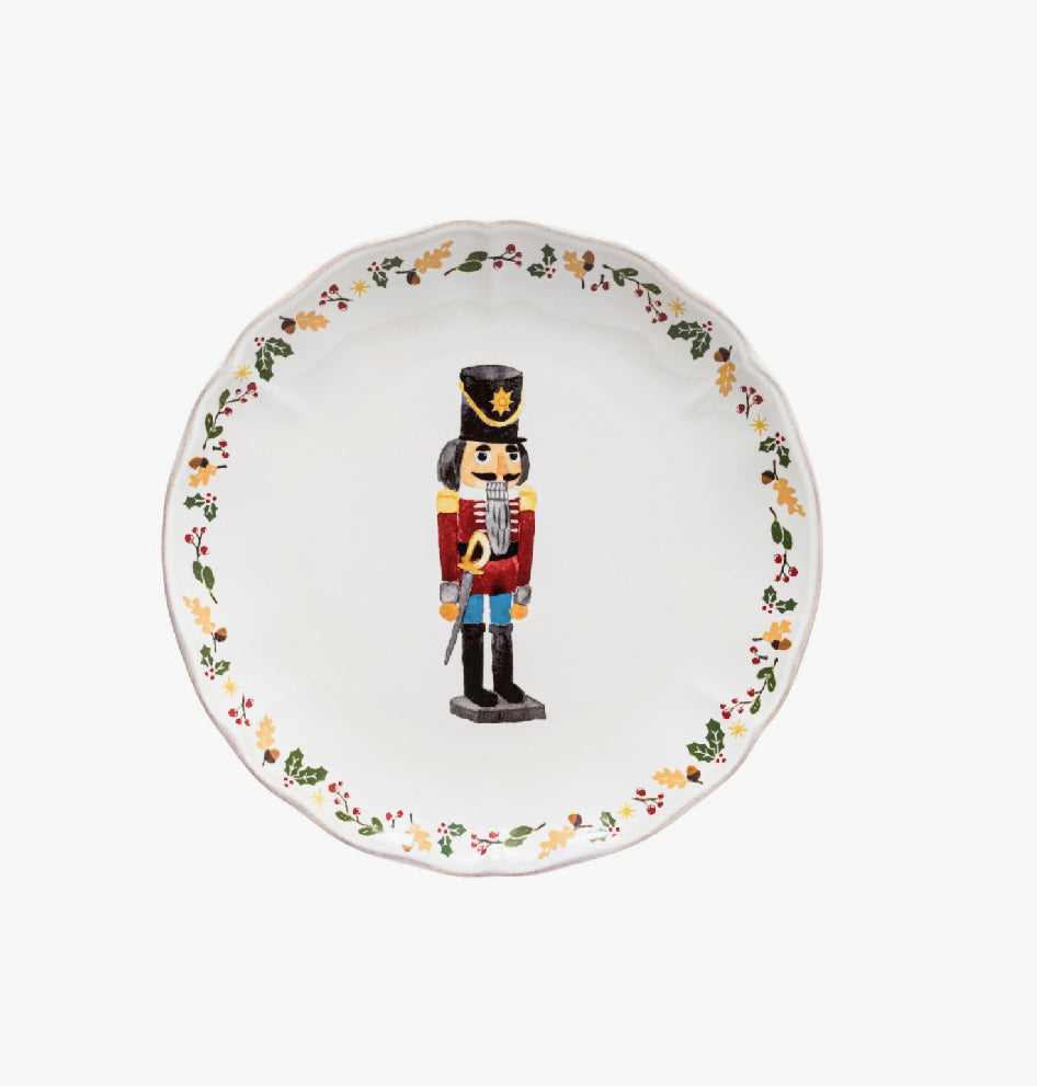 The Nutcracker White Salad Plate