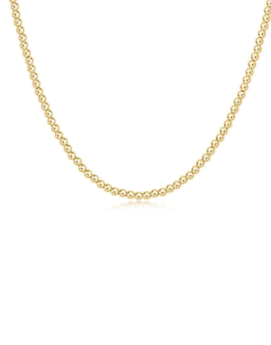 15" Choker Classic Gold 2mm Bea