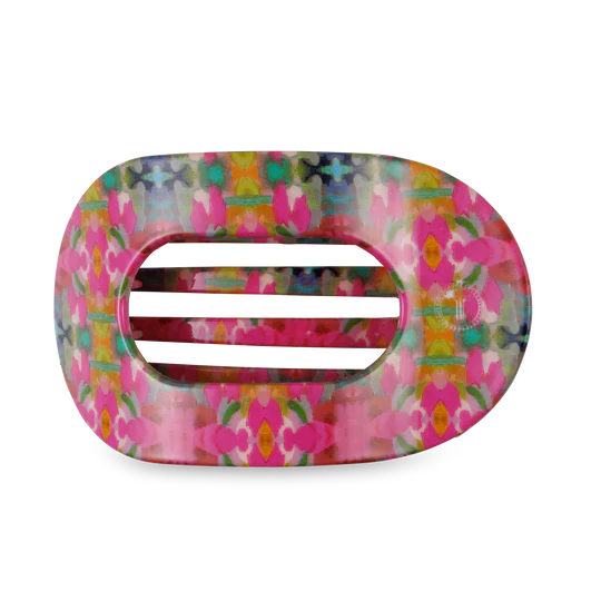 Fuschia Dream Flat Round Clip
