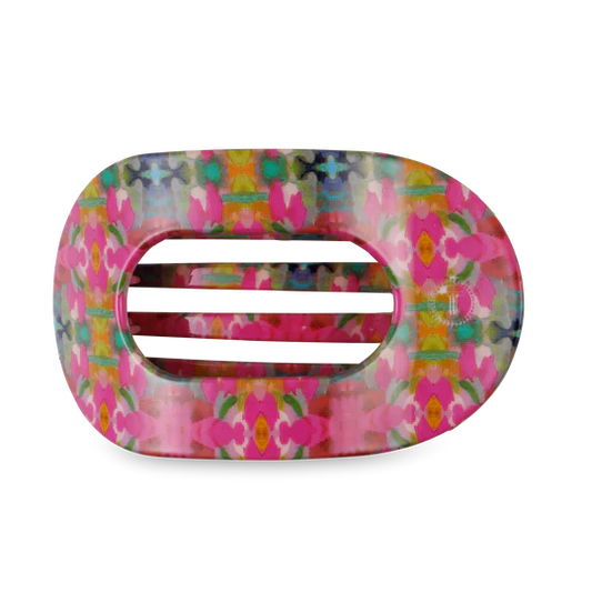 Fuschia Dream Flat Round Clip