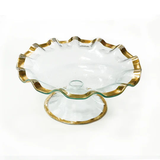 RUFFLE FOOTED BOWL