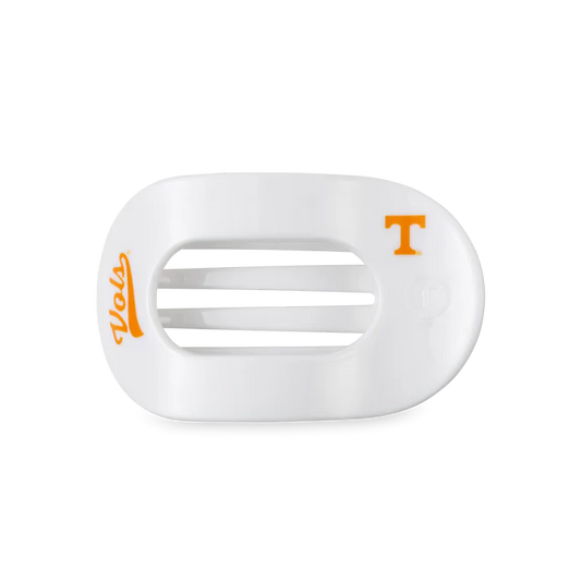 Go Vols! Medium Flat Round Hair Clip