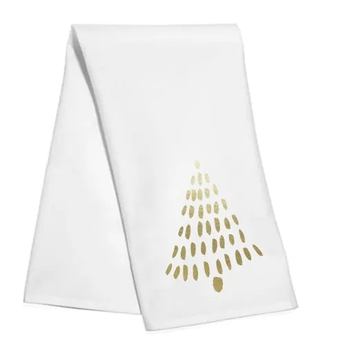 Gold Tree Tea Towel 2