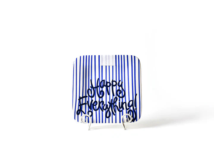 Indigo Skinny Stripe Mini Platter