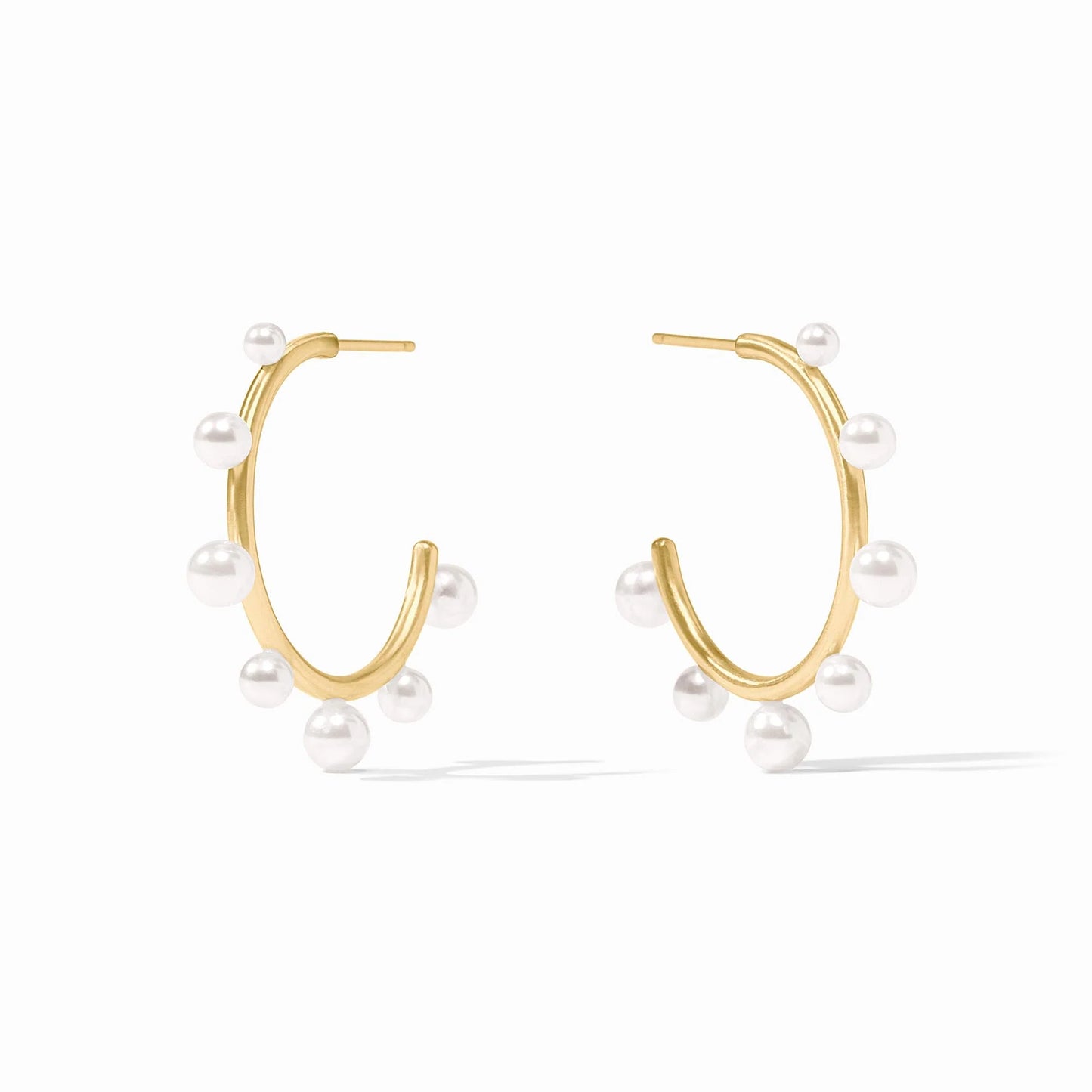 Hydra Stone Hoop - Pearl
