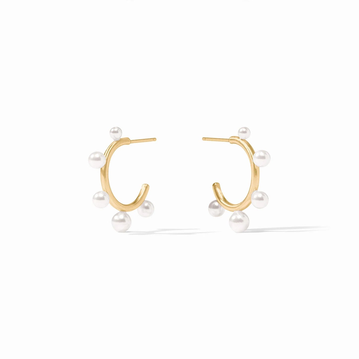 Hydra Stone Hoop - Pearl