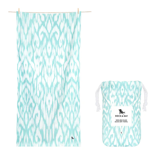 Soft Seafoam Large Towel