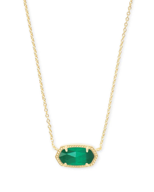 Elisa Emerald  Gold Cats Eye