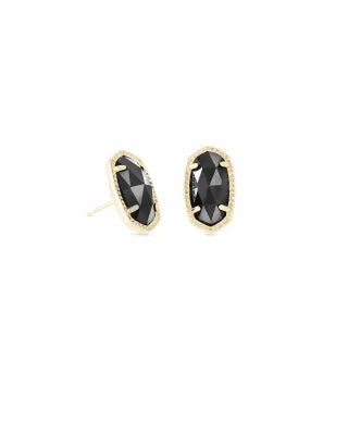 Ellie Earring Gold Black