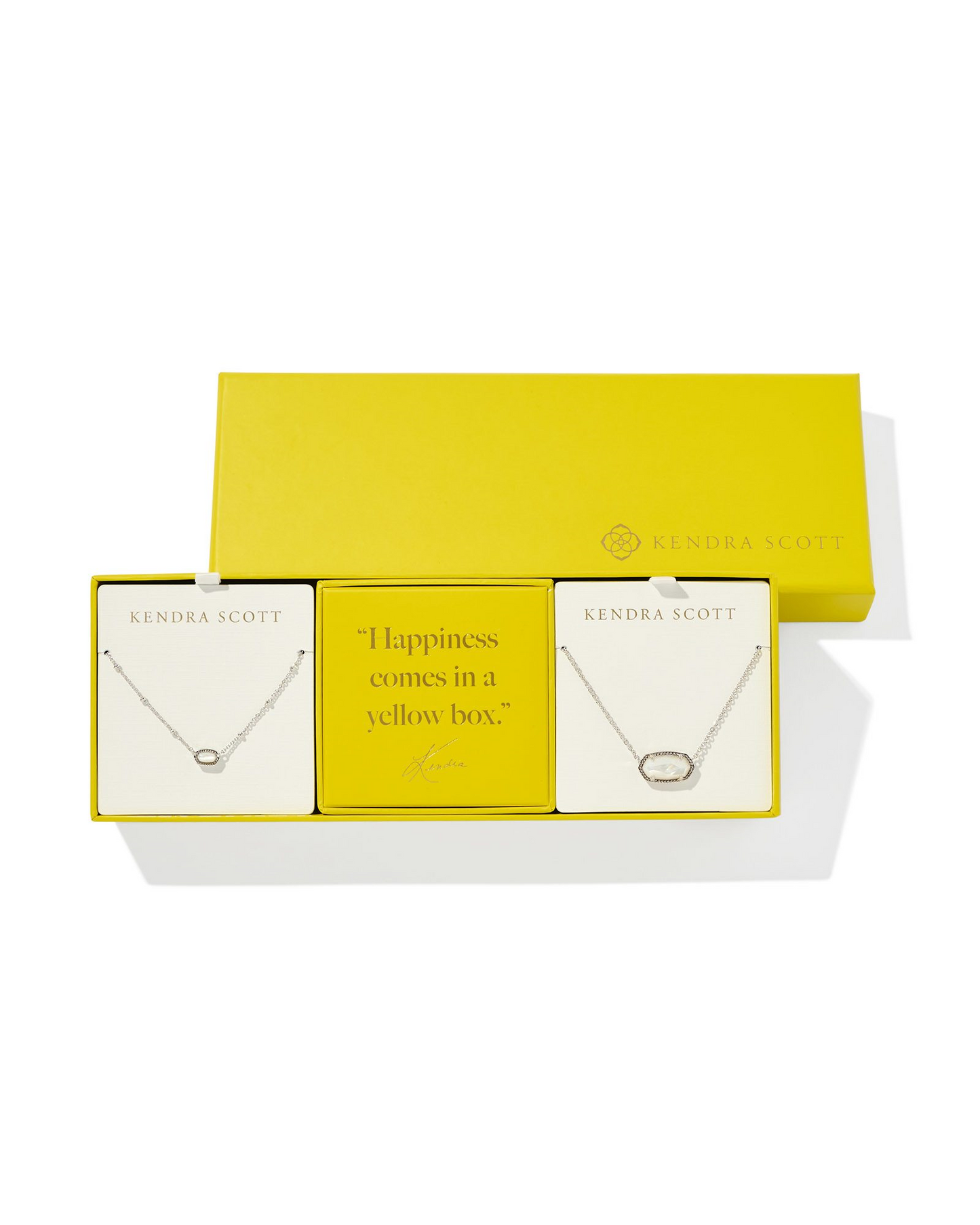 Elisa Gift Set of 2 Rhodium Ivory MOP