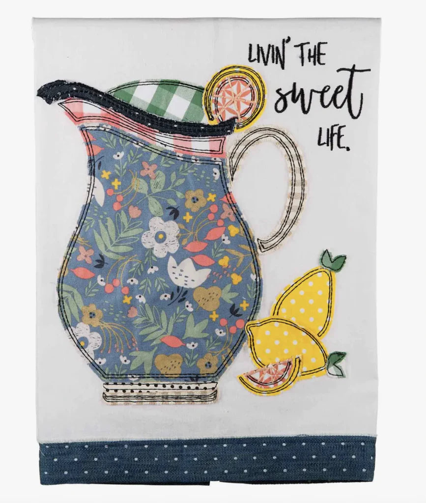Livin The Sweet Life -Tea Towel