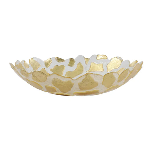 Rufolo Gold Med Giraffe Sh Bowl