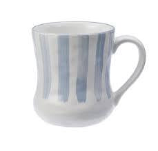 Azores Stripe Mug Blue Lagoon
