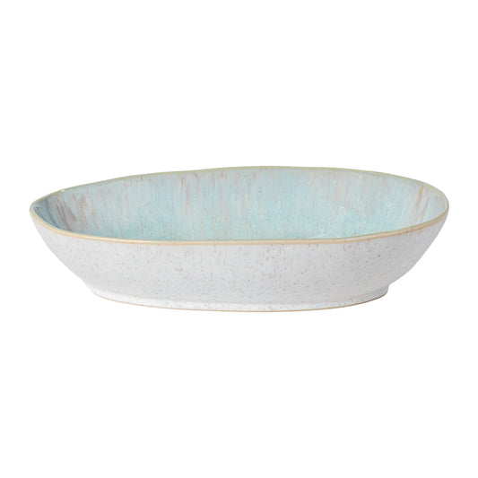Eivissa - Sea Blue Oval Bak 13"