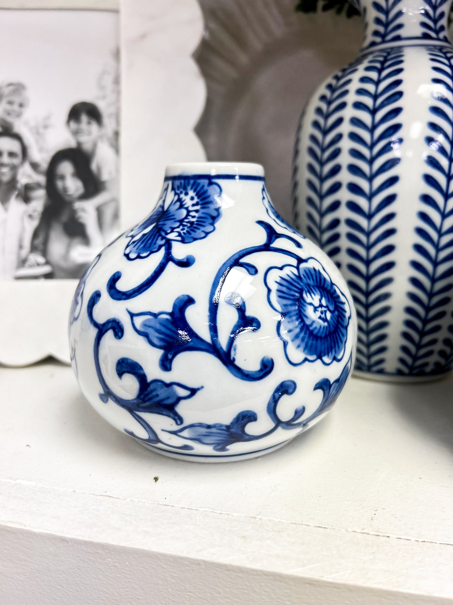 Blue and White Vase - B