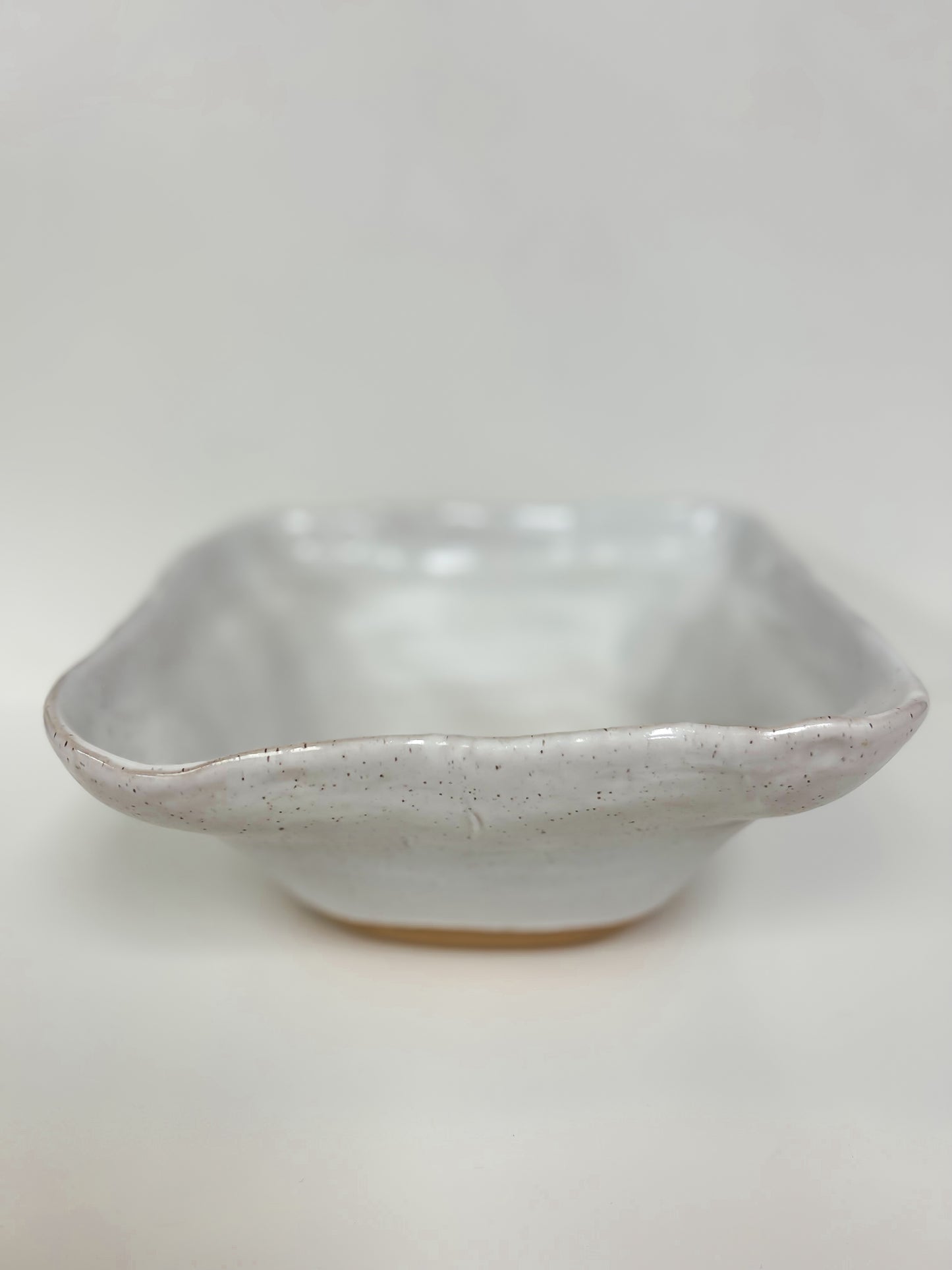 Deep Square Bowl-Simply White