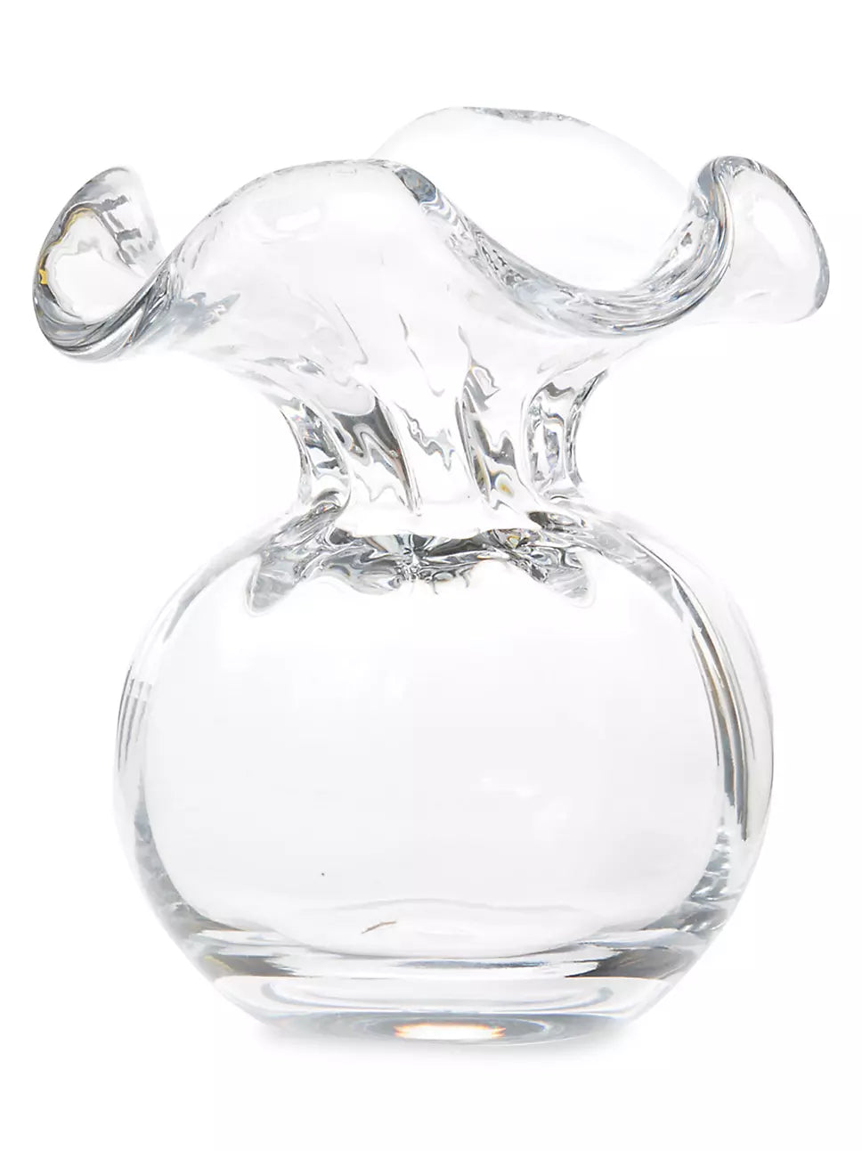 Hibiscus Glass Bud Vase