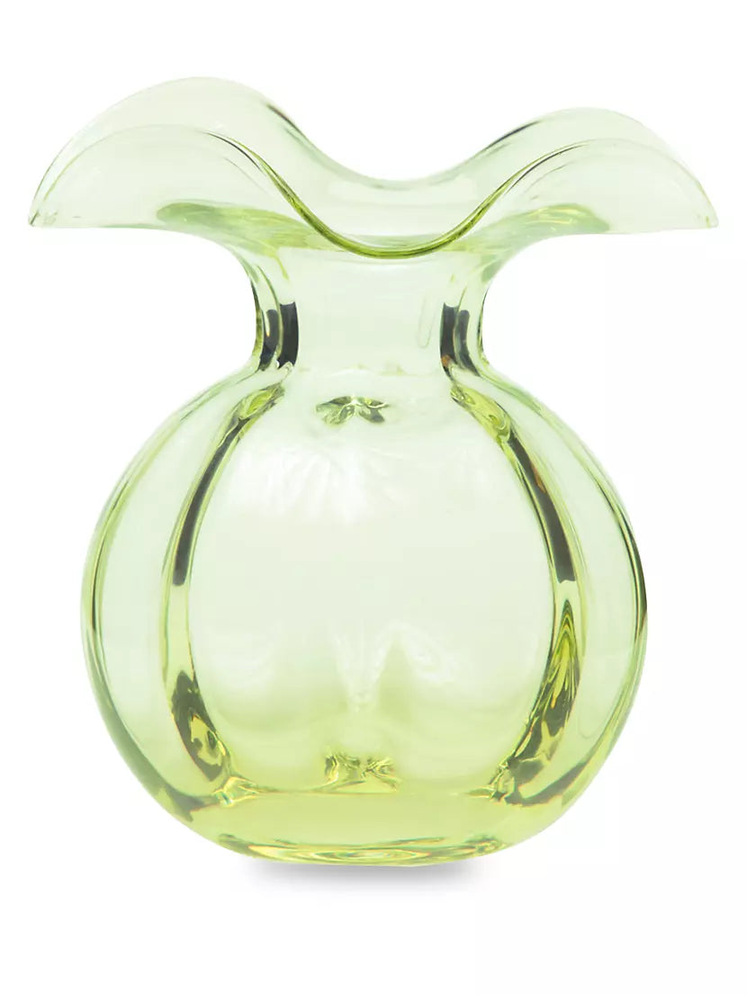 Hibiscus Glass Bud Vase