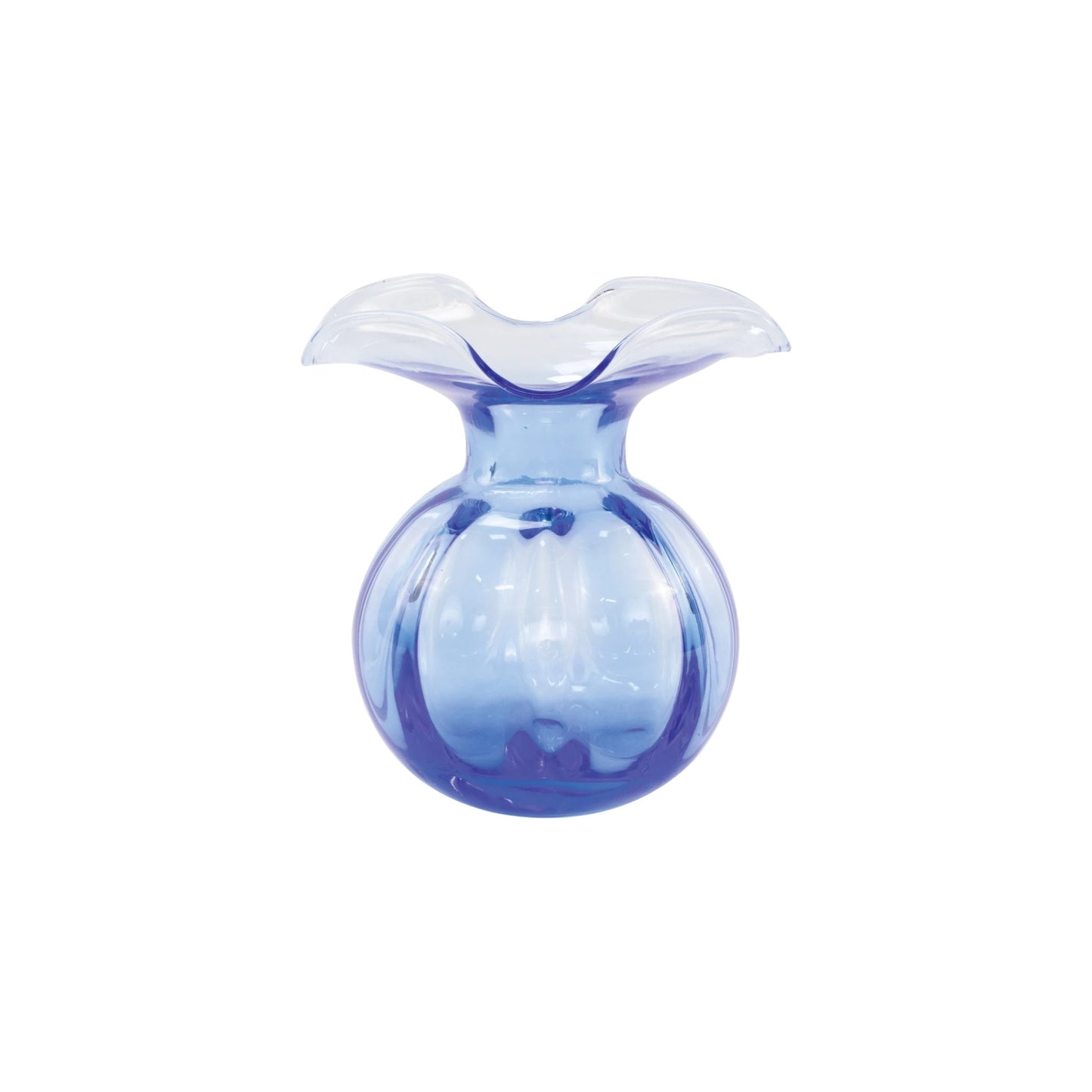 Hibiscus Glass Bud Vase