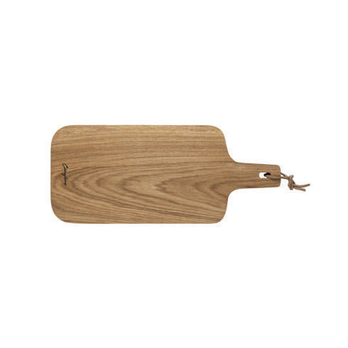 17" Oak Wood Serving Board with Handle