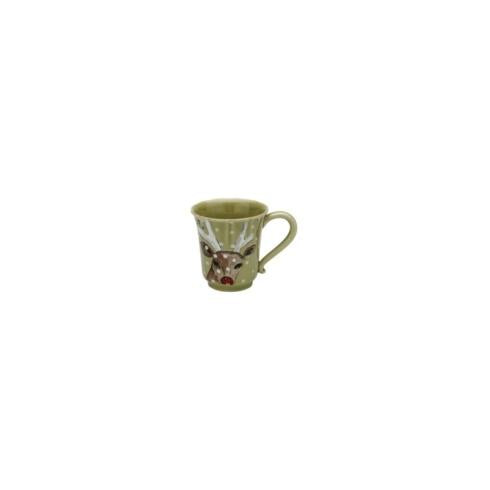 Deer Friends Coffee Mug - Green