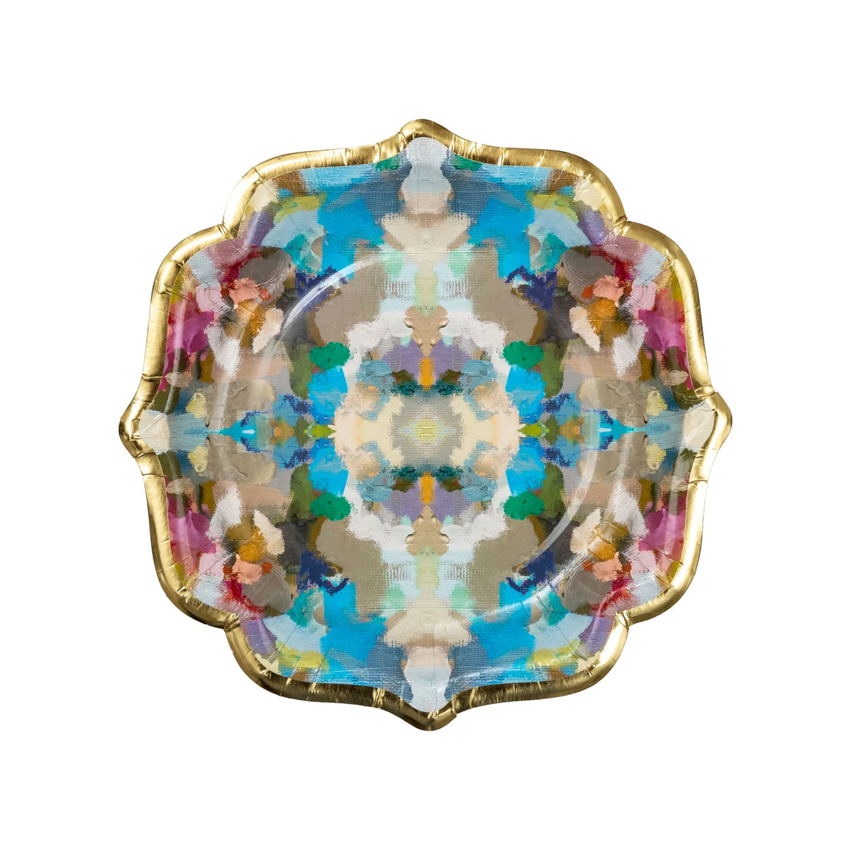 Indigo Blue Cocktail Plates