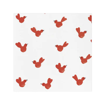 Red Bird Cocktail Napkins