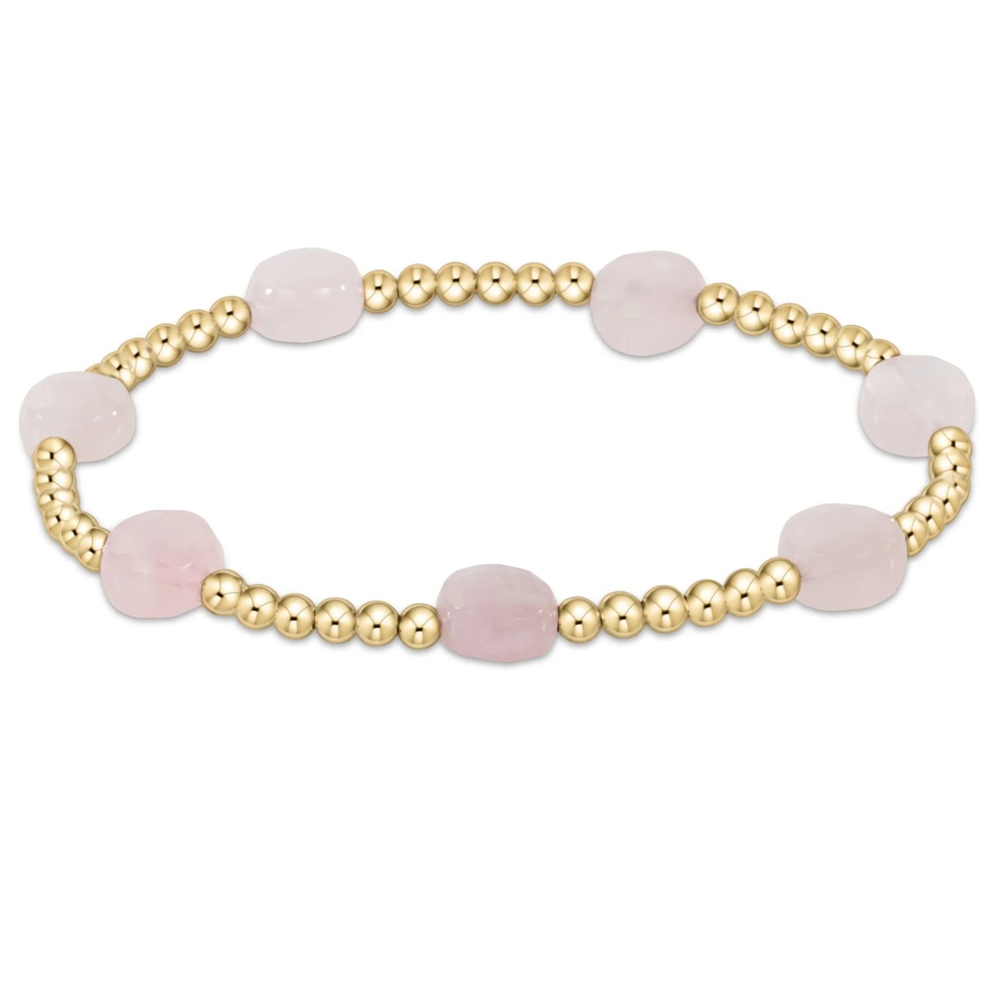 Admire Gold 3mm-Pink Opal