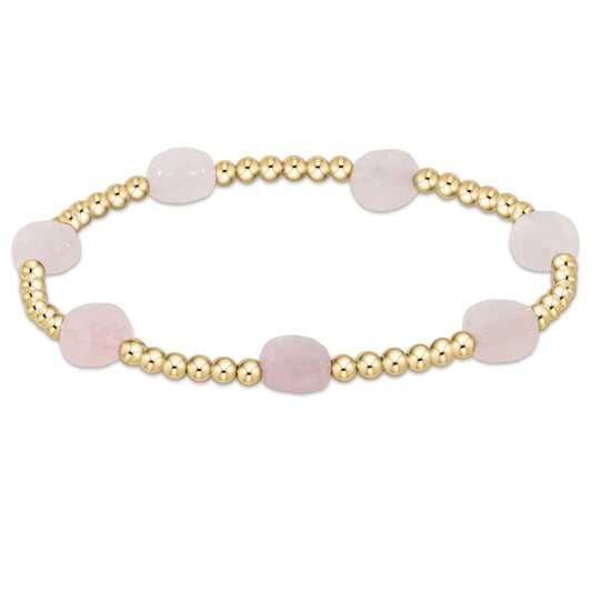 Admire Gold 3mm-Pink Opal