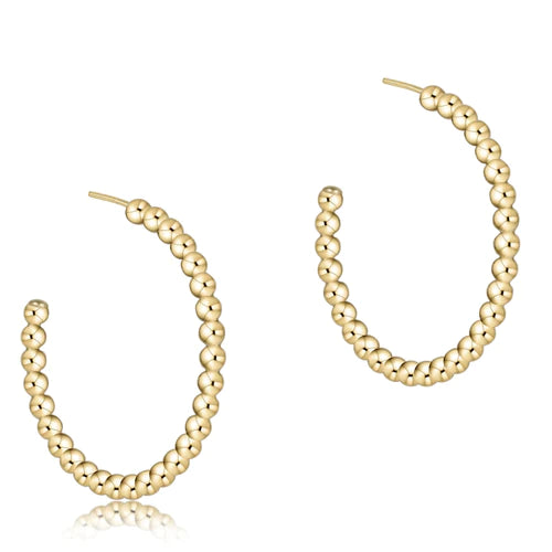Bead Classic 1.25" Hoop-3mm Gol
