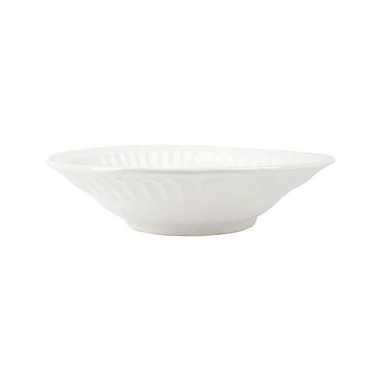 Pietra Serena Med Shallow Bowl