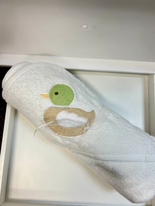Duck Hooded Towel