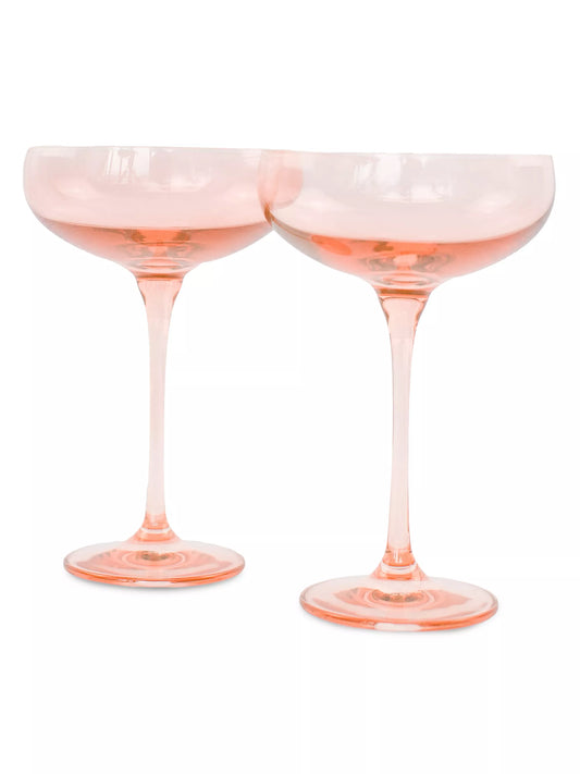 Champagne Coupe-Blush Pink