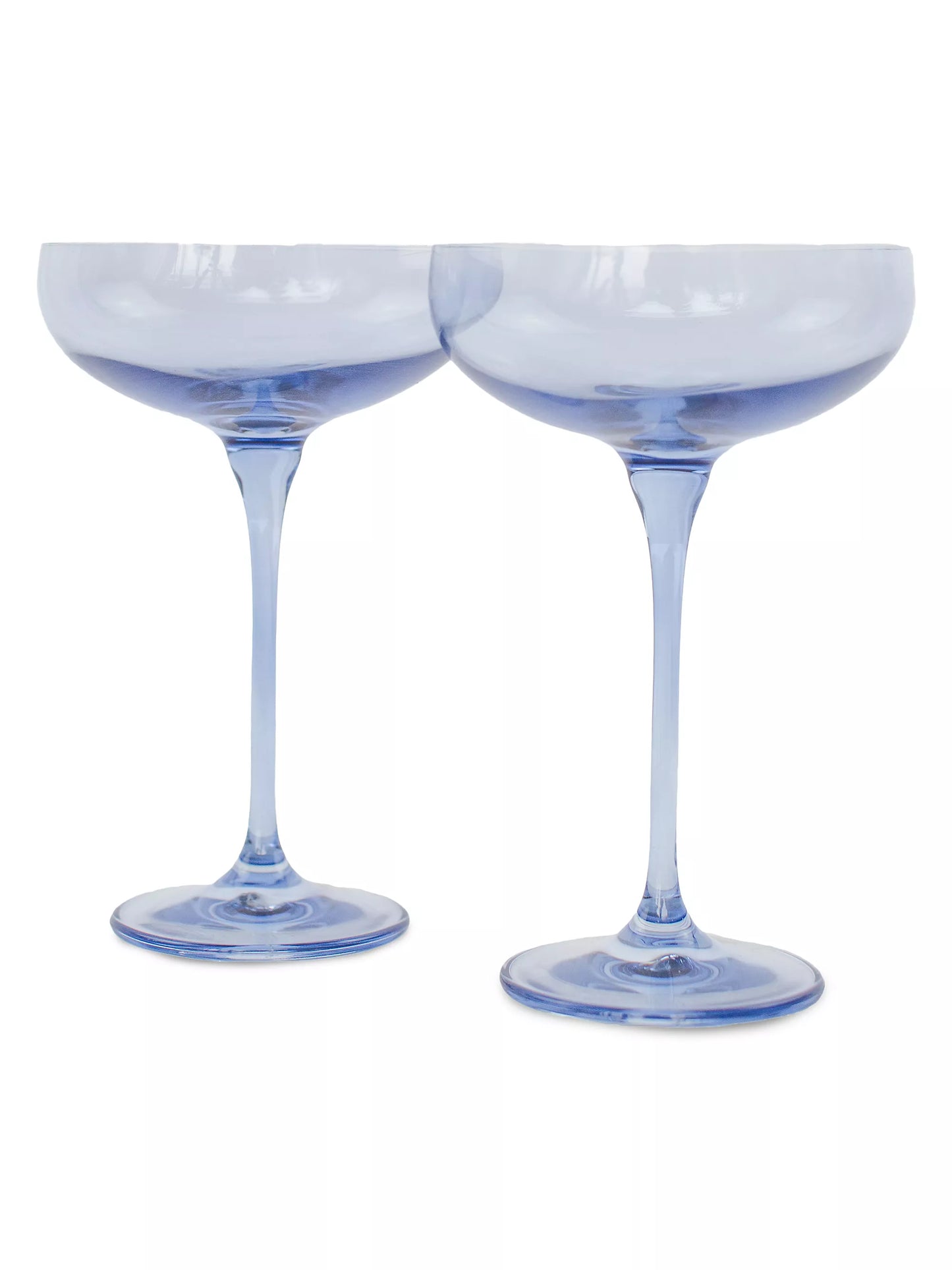 Champagne Coupe-Cobalt Blue