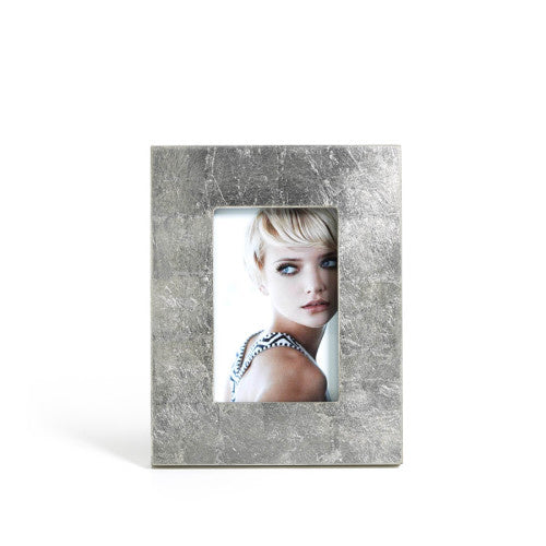 Silver Leaf Photo Frame- 4x6