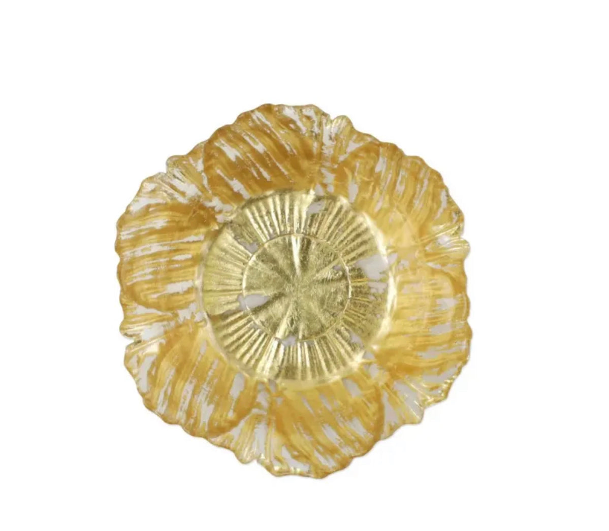 Rufolo Gold Small Flower Bowl
