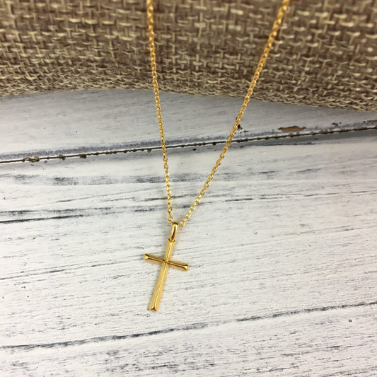 Single Cross Necklace GD 321