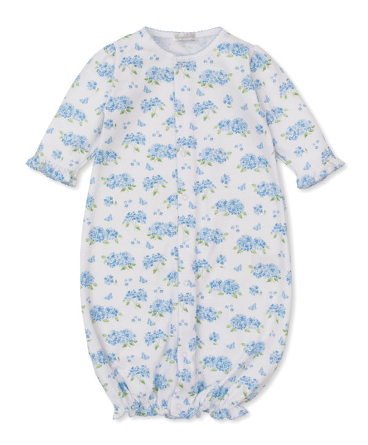 Convertible Gown Hydrangea PRT - light blue