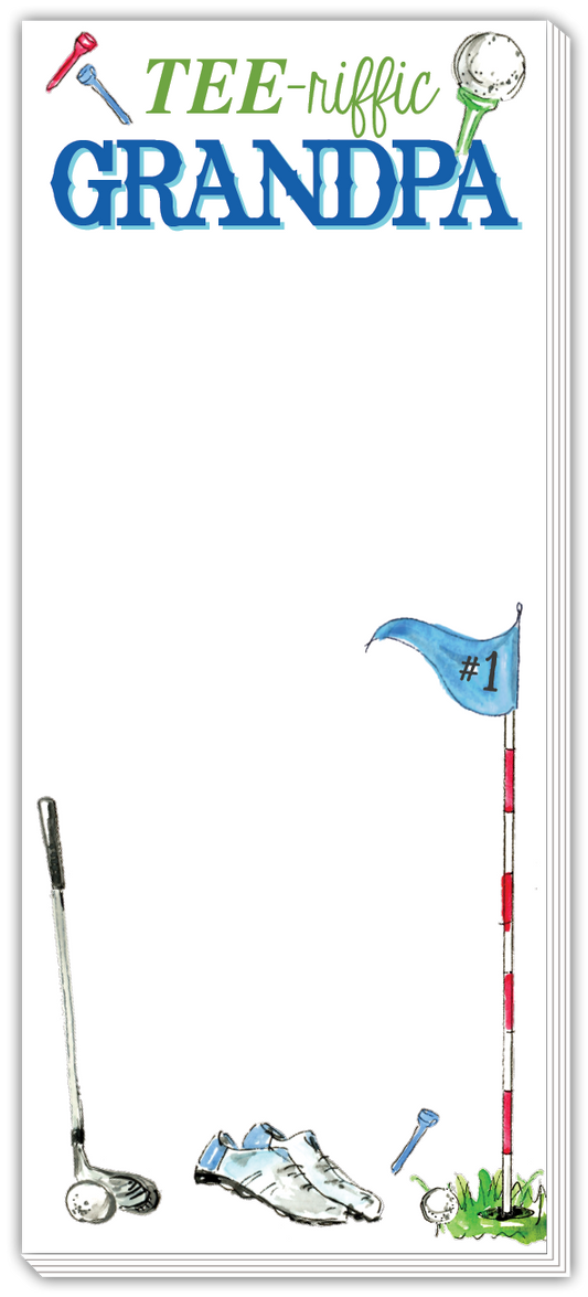 Skinny Notepad - Tee-riffic Grandpa